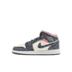 Jordan 1 Mid SE Floral Canvas