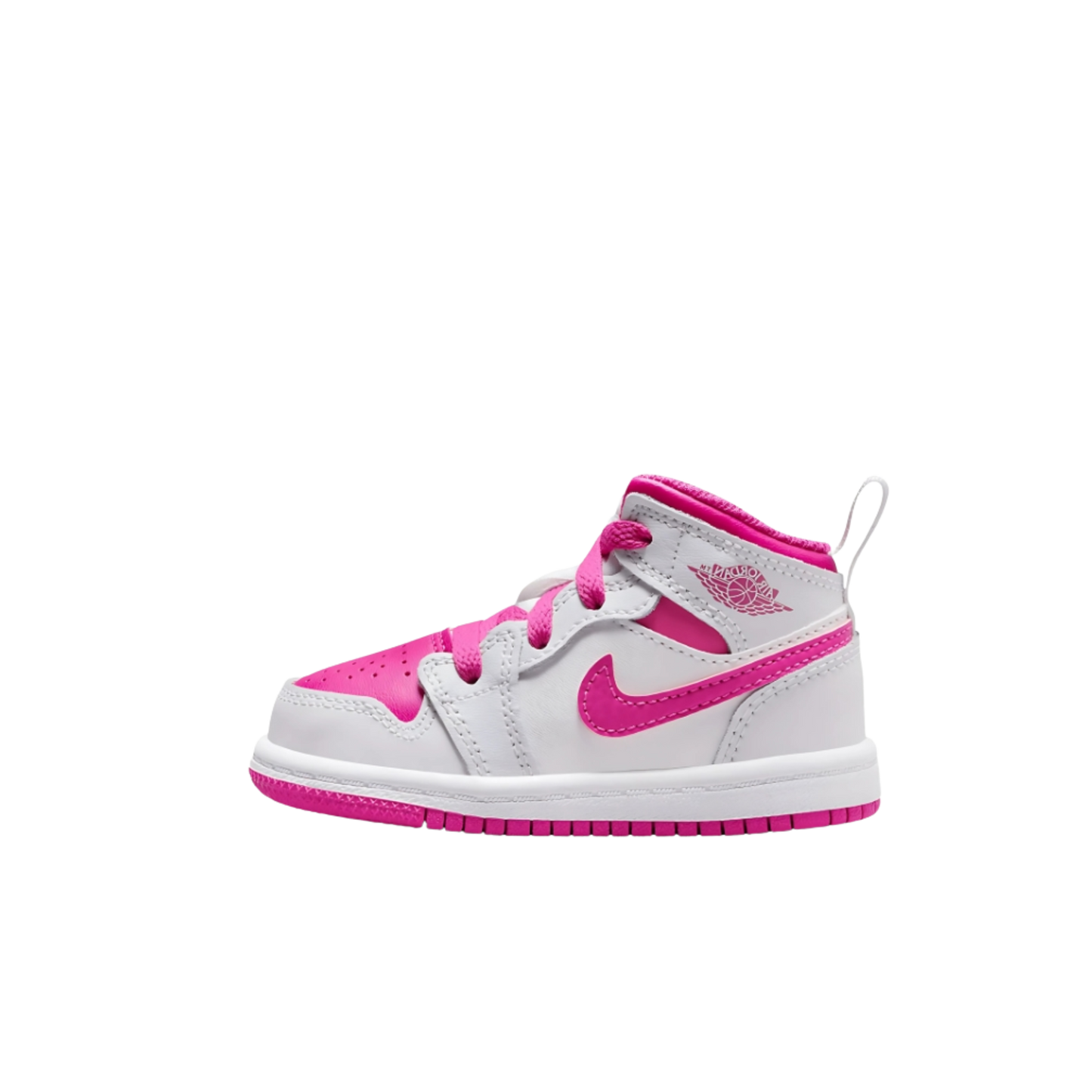 Jordan - 1 Mid Iris Whisper White Fire Pink