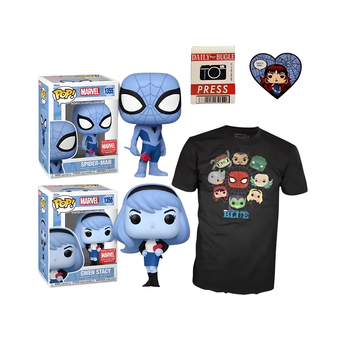 Funko - Marvel Collector Corps Spider-Man Blue