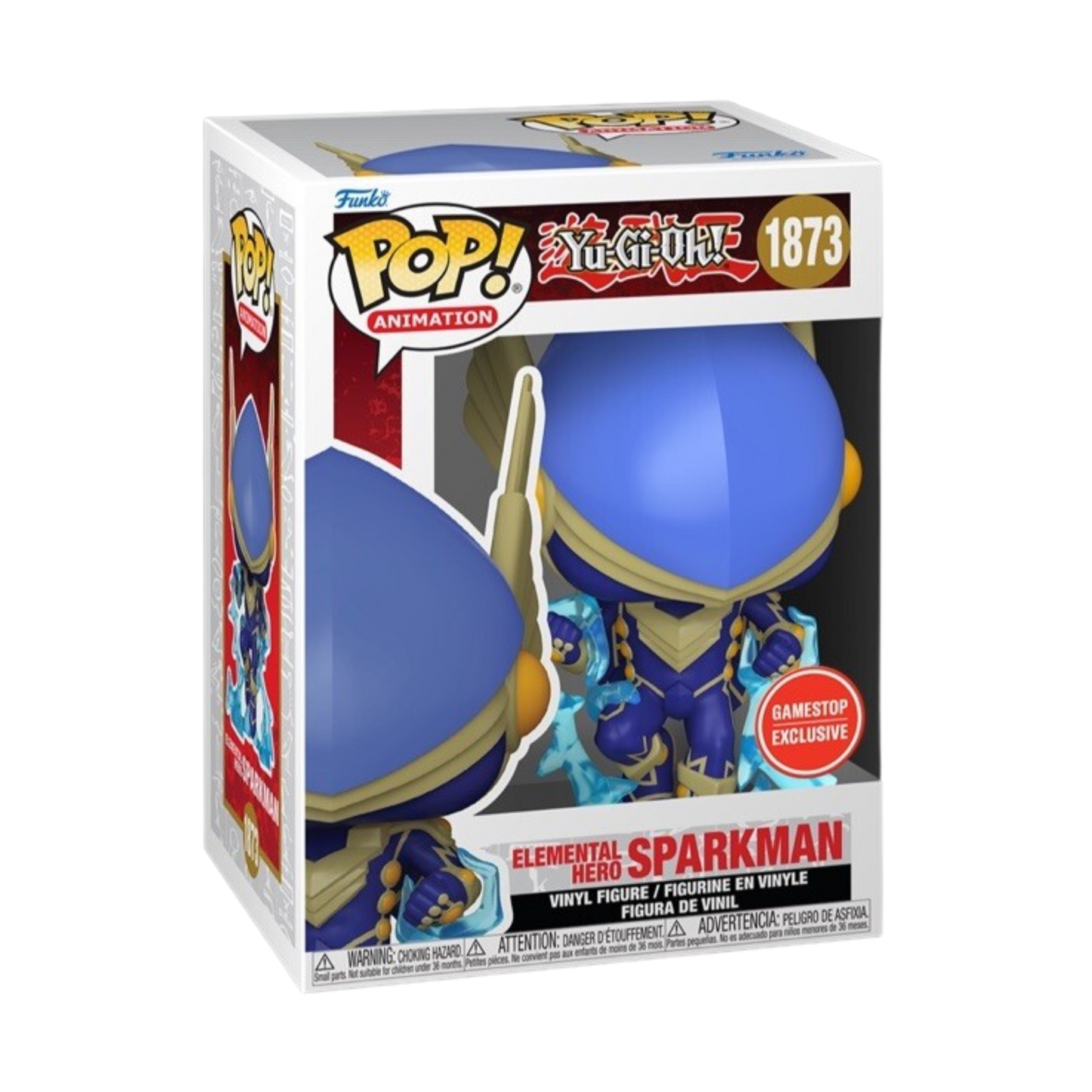 Funko Pop! YU-Gi-Oh!: Elemental Hero Sparkman