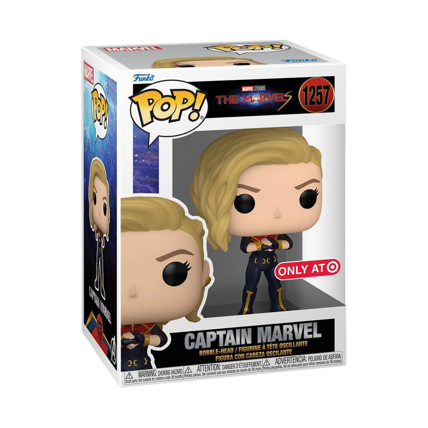 Funko POP! The Marvels: Captain Marvel (Target Exclusive)