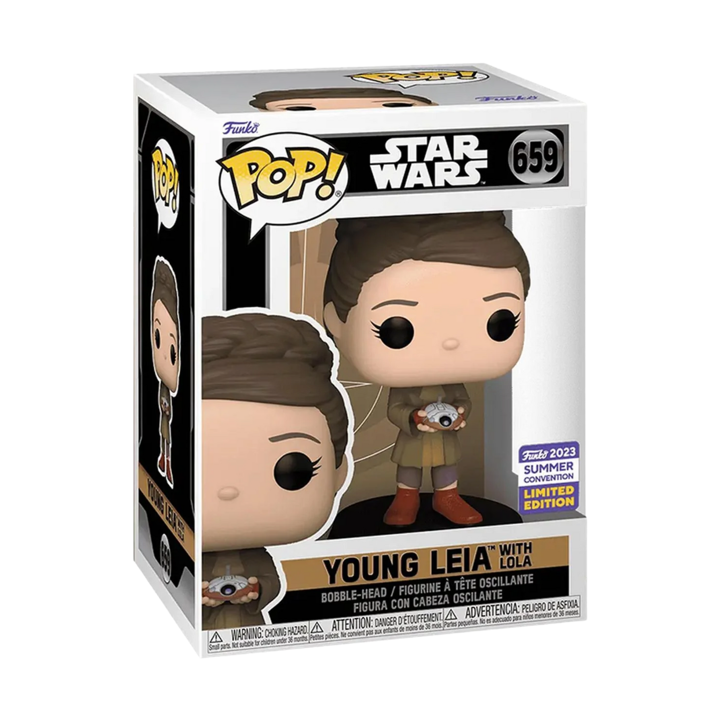Funko Pop! - Star Wars Young Leia with Lola