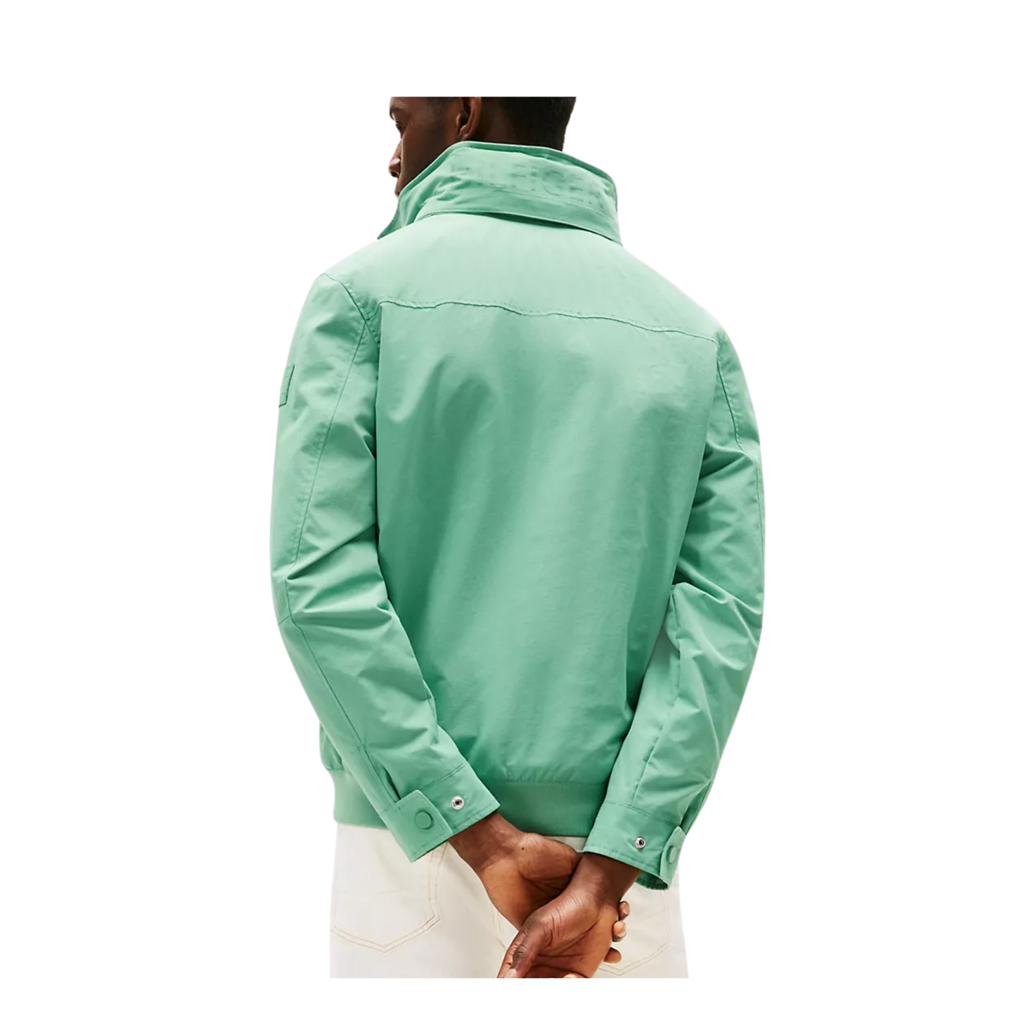 Tommy Hilfiger - Water-Resistant Hooded Regatta Jacket Frosted Evergreen