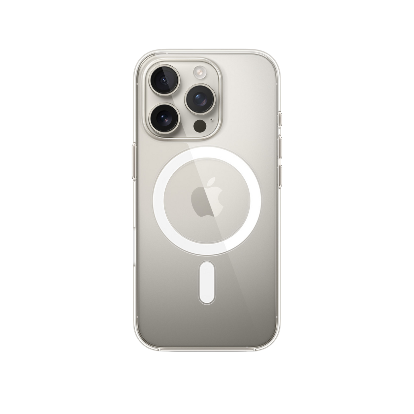 Apple - iPhone 16 Pro Clear Case with MagSafe and Camera Contro