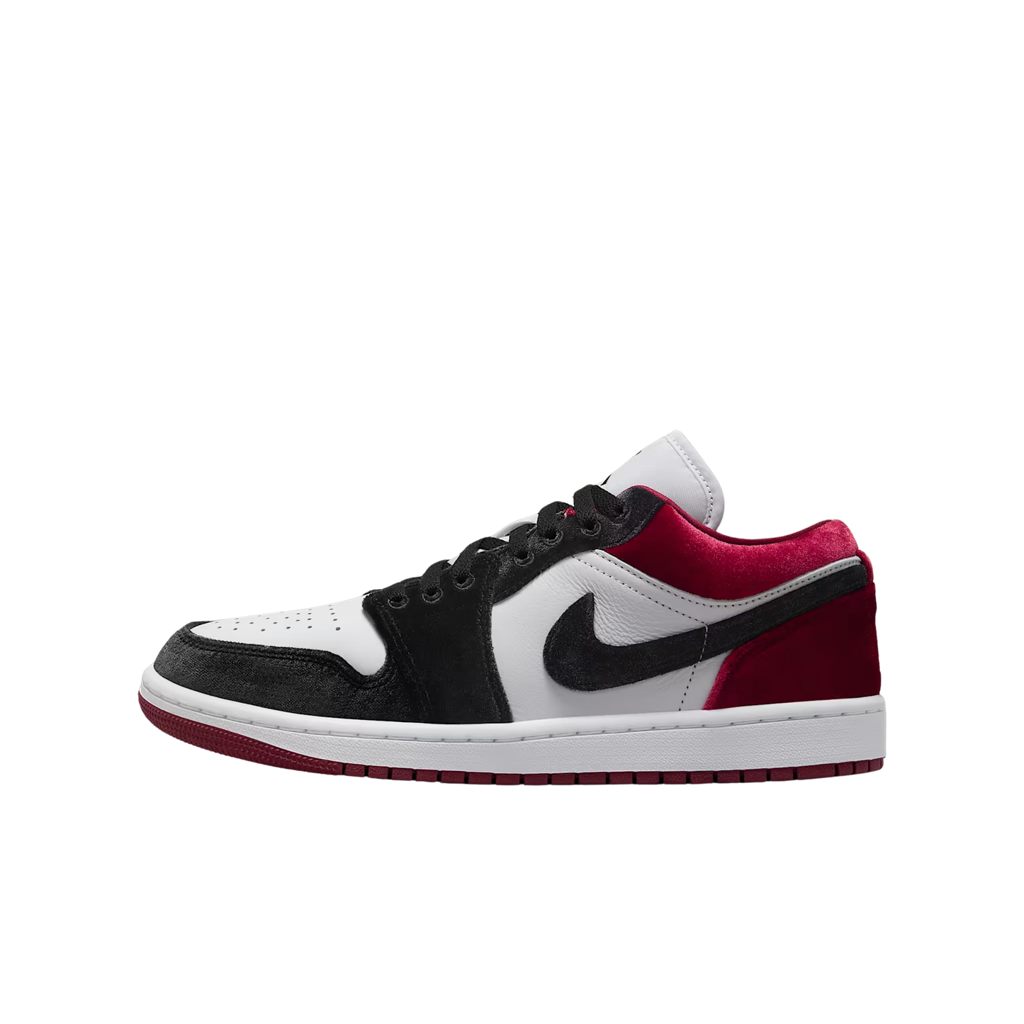 Jordan 1 Low SE Velvet Black toe