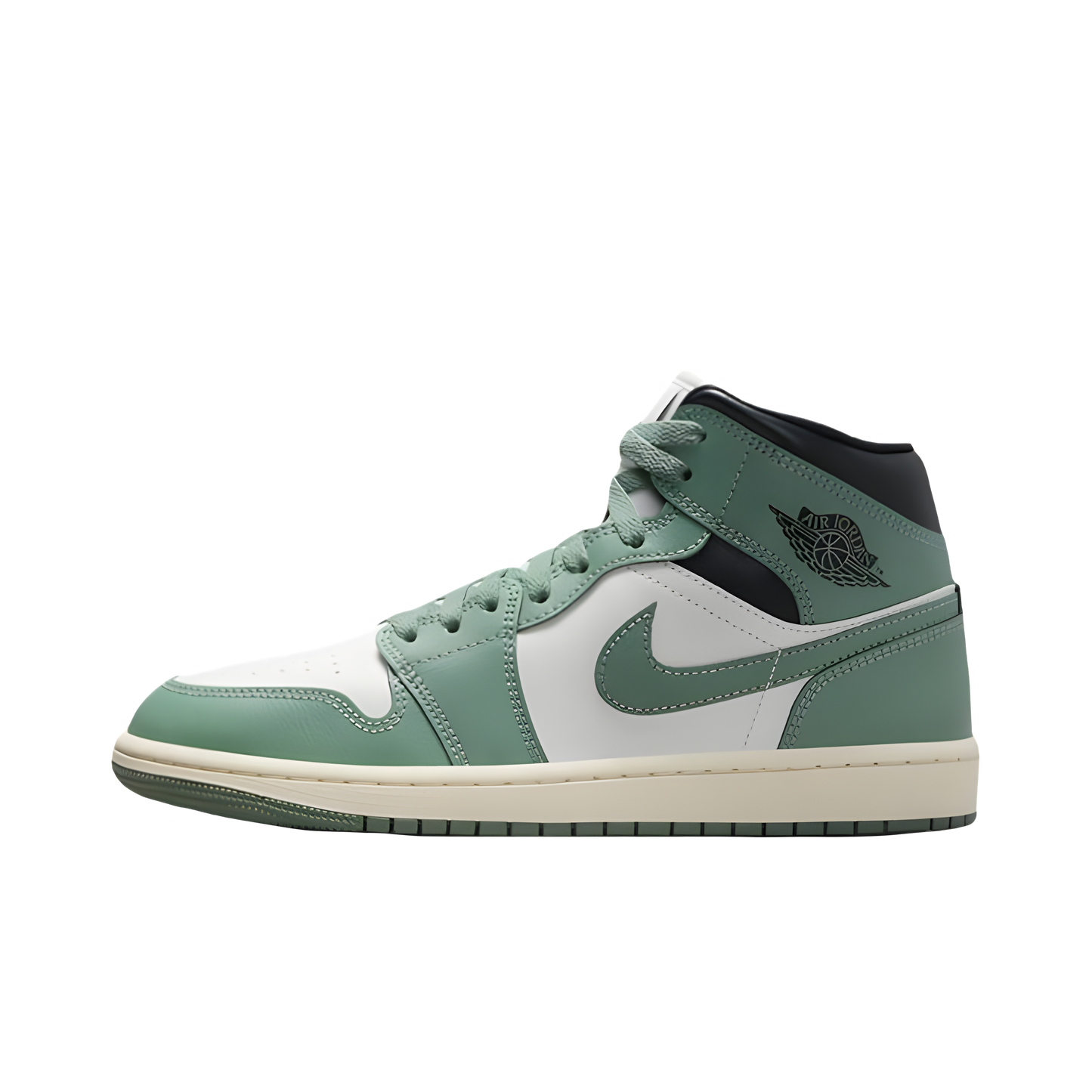 Jordan 1 Mid Jade Smoke