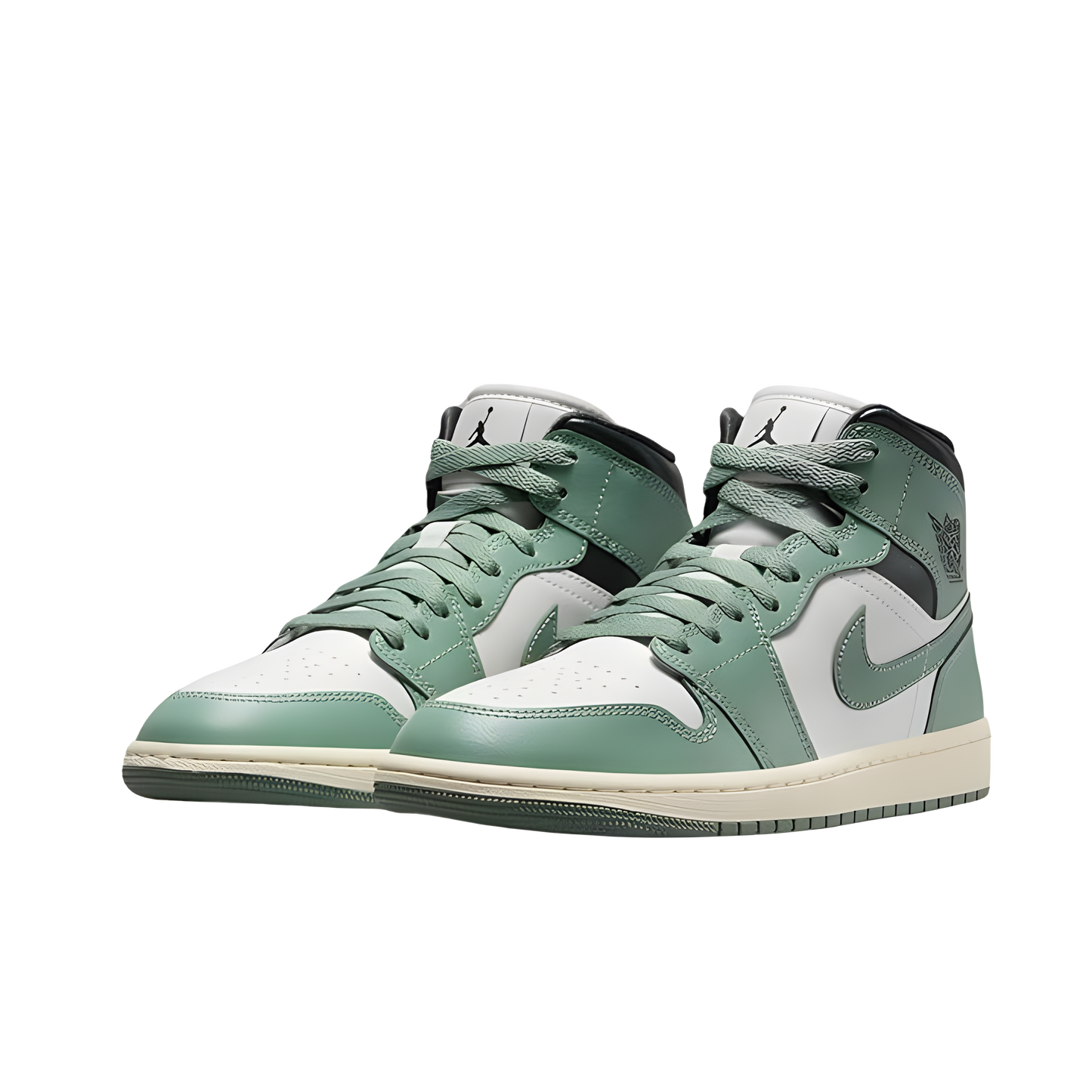 Jordan 1 Mid Jade Smoke