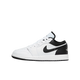 Jordan 1 Low White Black