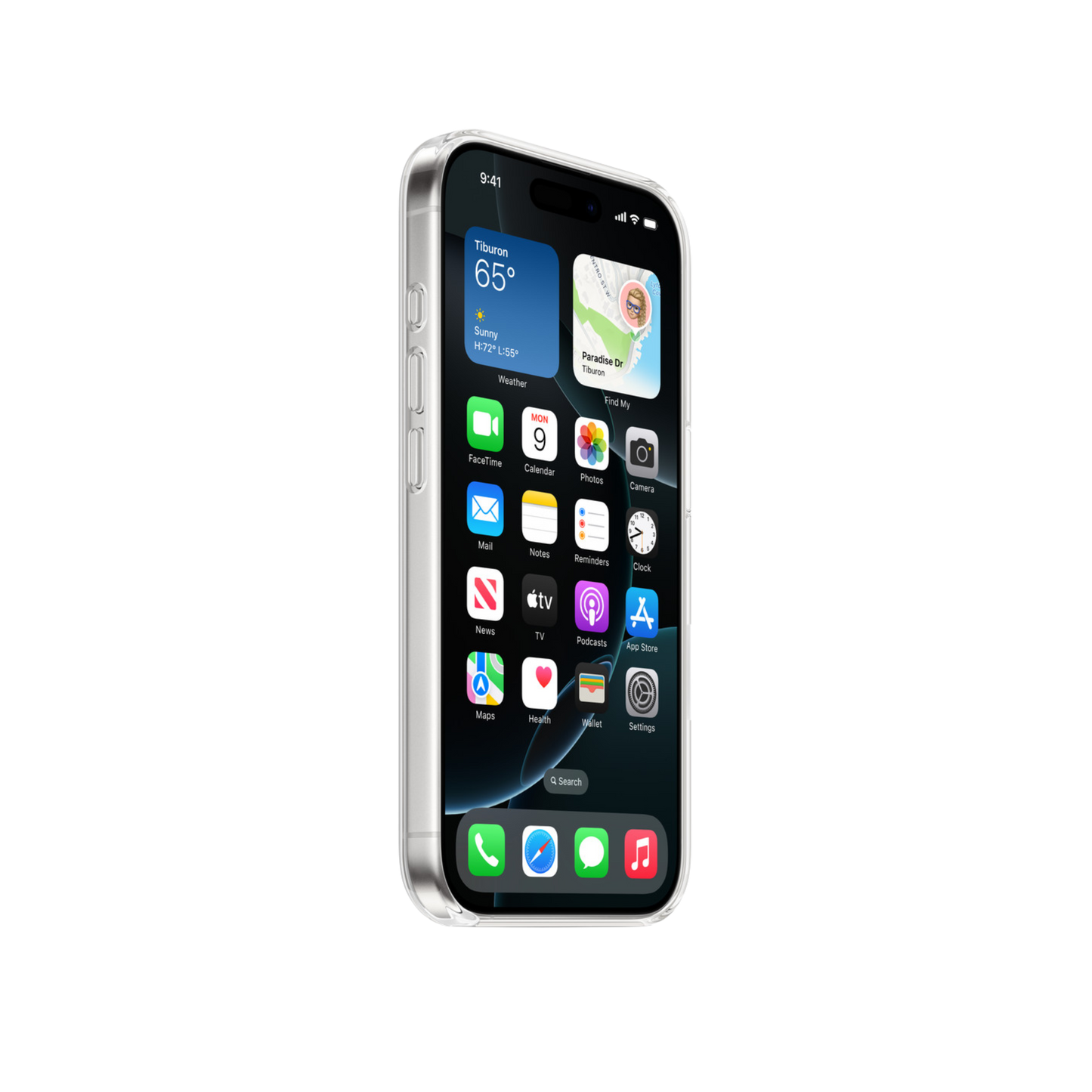 Apple - iPhone 16 Pro Clear Case with MagSafe and Camera Contro