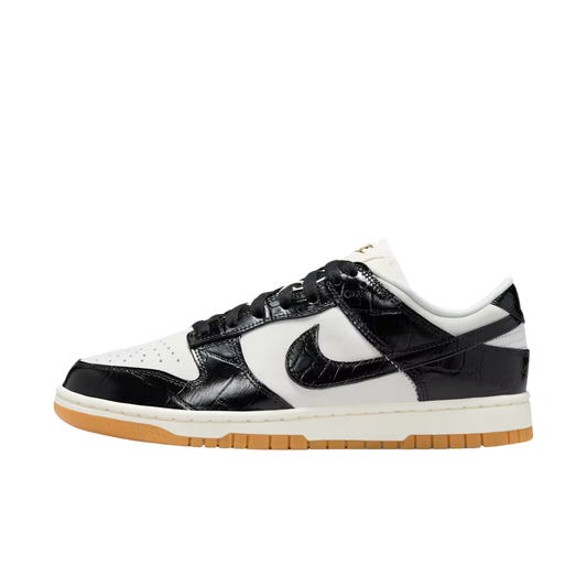 Nike Dunk Low LX Black Croc