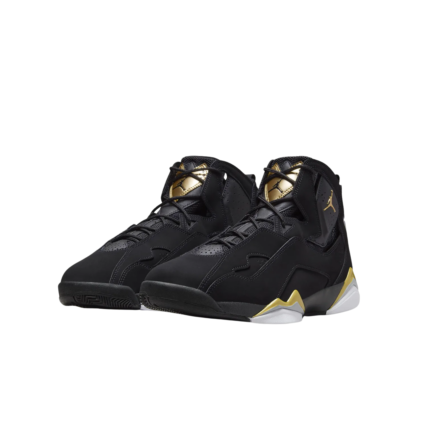Air Jordan True Flight Black Metallic Gold