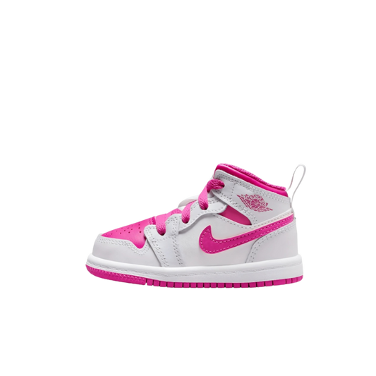 Jordan - 1 Mid Iris Whisper White Fire Pink