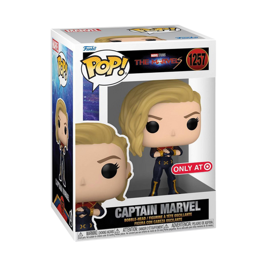 Funko POP! The Marvels: Captain Marvel (Target Exclusive)