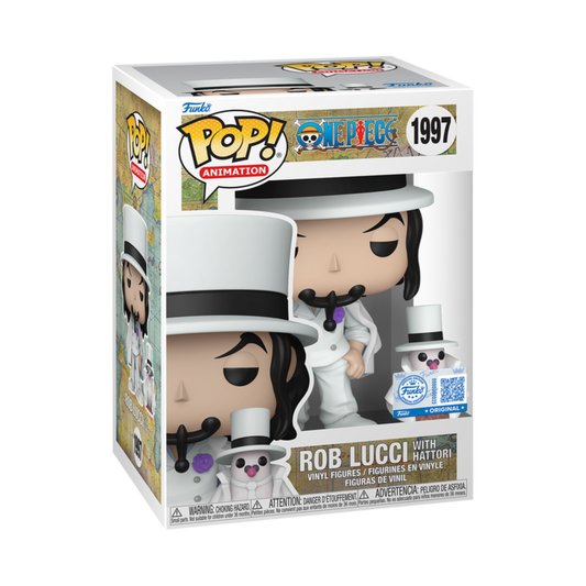 Funko Pop! - One Piece Rob Lucci with Hattori