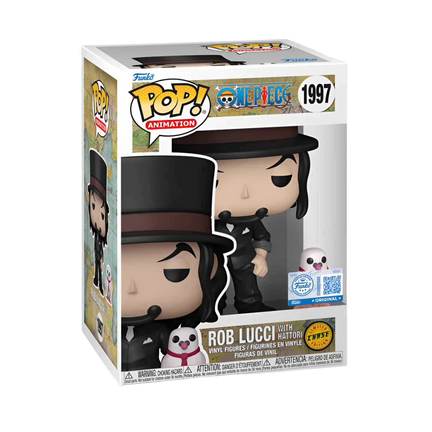 Funko Pop! - One Piece Chase Rob Lucci Black Toy Temple Exclusive