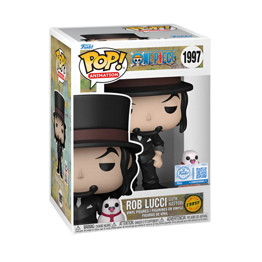 Funko Pop! - One Piece Chase Rob Lucci Black Toy Temple Exclusive