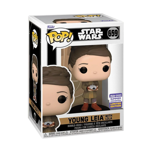 Funko Pop! - Star Wars Young Leia with Lola