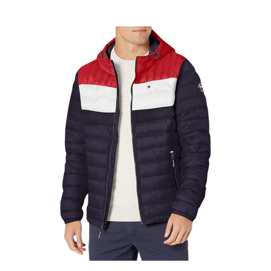 Tommy Hilfiger - Water-Resistant Ultra Loft Filled Hooded Puffer Jacket