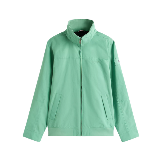 Tommy Hilfiger - Water-Resistant Hooded Regatta Jacket Frosted Evergreen