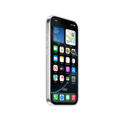 Apple - iPhone 16 Pro Clear Case with MagSafe and Camera Contro